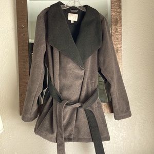 Plush warm Womens coat